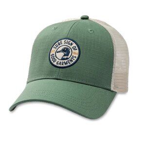 NWT Duck Head Ripstop Unstructured Hat- Spruce Green